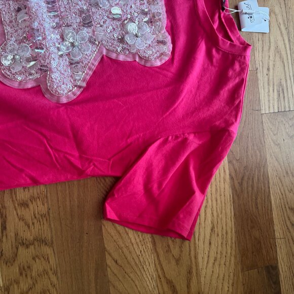 MINOUU WOMEN T-SHIRT SIZE M/L - Picture 2 of 5